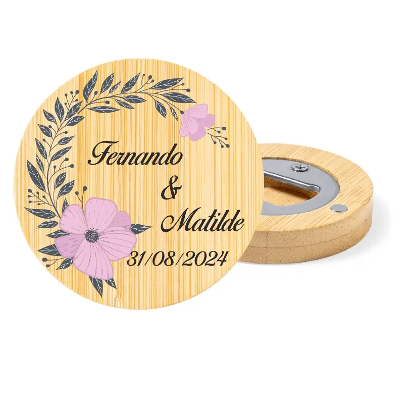 abridor personalizado boda