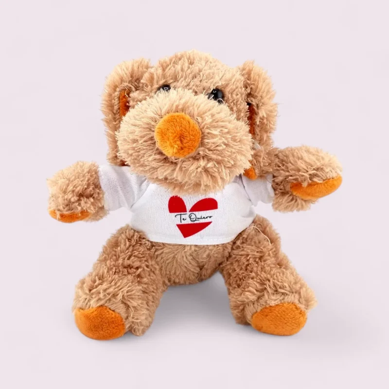 detalles personalizados san valentin perrito camiseta corazon