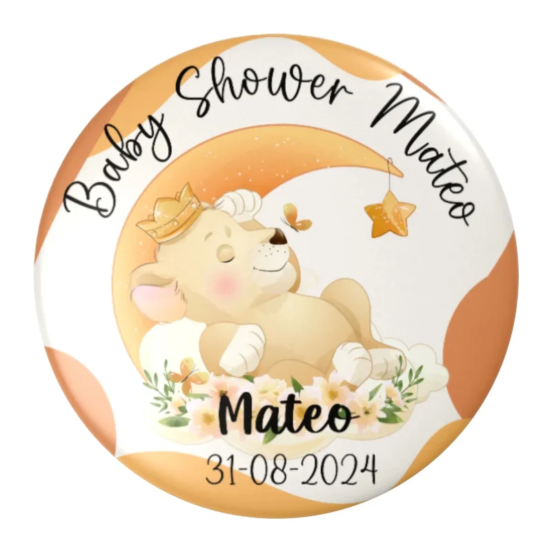 chapas baby shower leon