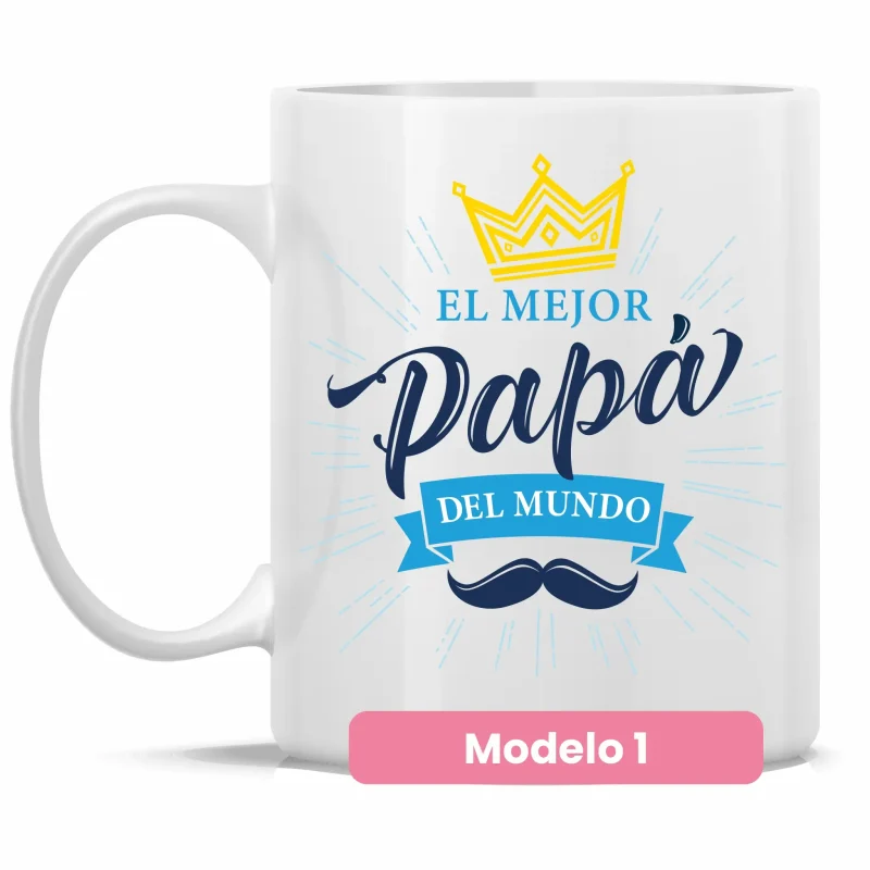 taza personalizada dia del padre modelo 1