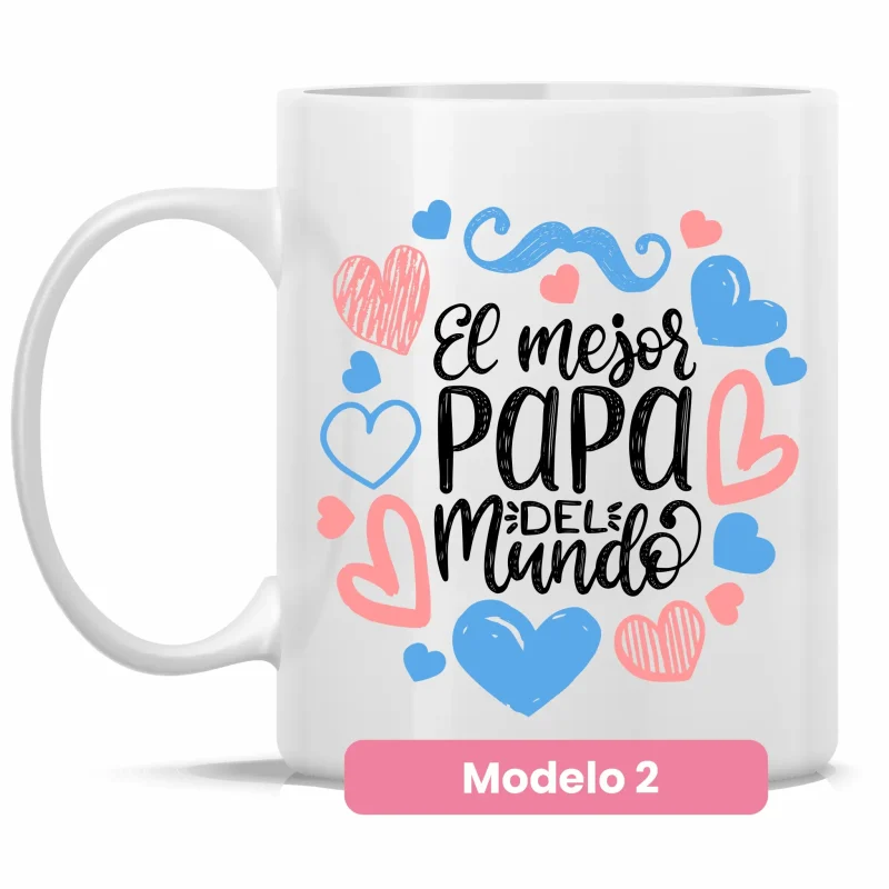 taza personalizada dia del padre modelo 2