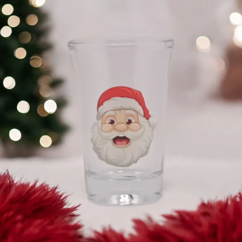 vaso chupito personalizado papa noel