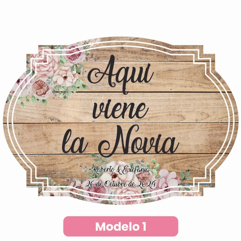 cartel aqui viene la novia 1